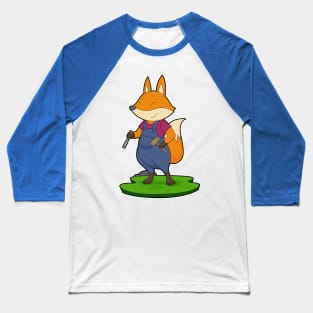 Fox Craftsman Chisel Hammer Baseball T-Shirt